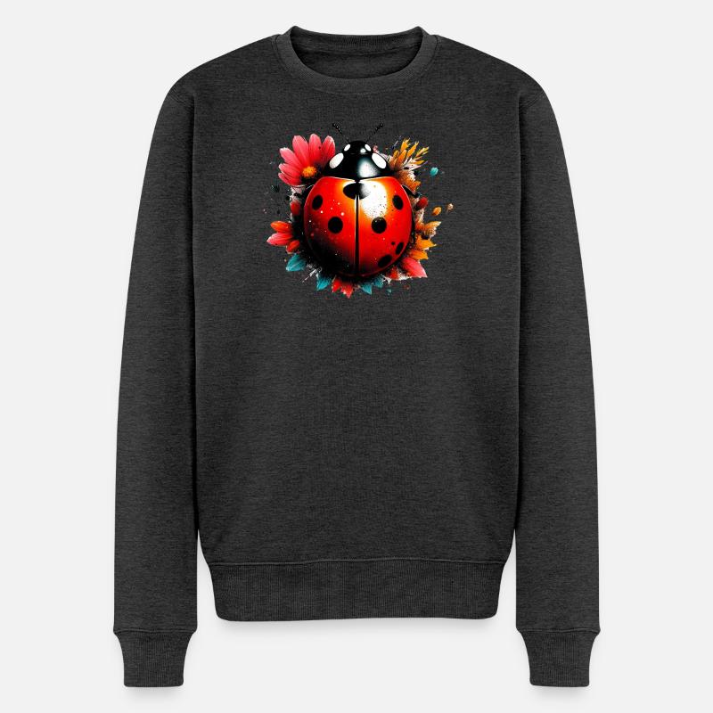 Coccinelle - Pull Premium bio Homme - anthracite chiné