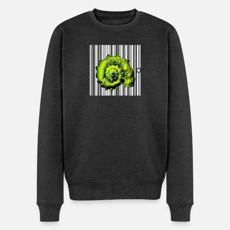 SPOT - TOURIST - Männer Premium Bio Pullover - Anthrazit meliert