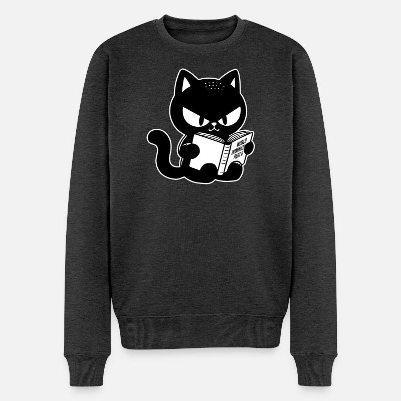 Domination du Monde 2 - Pull Premium bio Homme - anthracite chiné