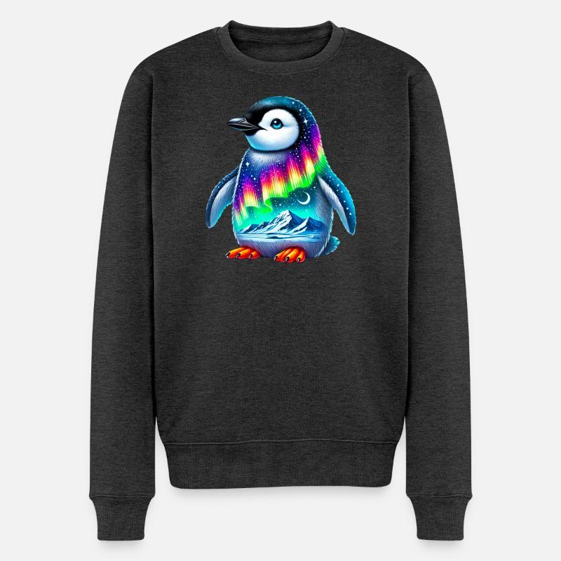 Pingouin - Pull Premium bio Homme - anthracite chiné