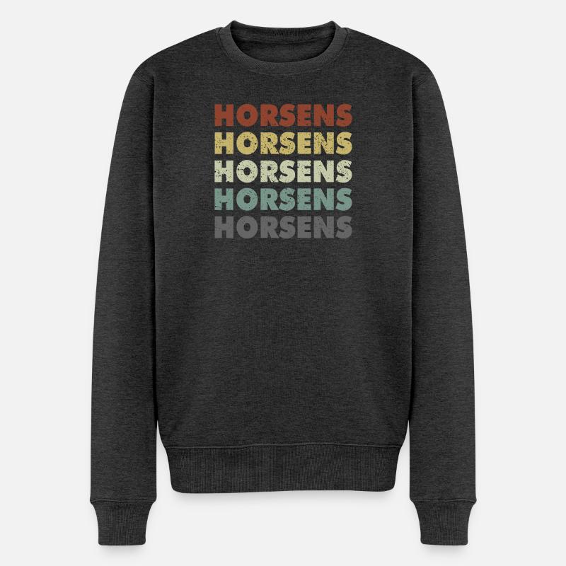 Horsens - Danemark - Danemark - Scandinavie - Pull Premium bio Homme - anthracite chiné