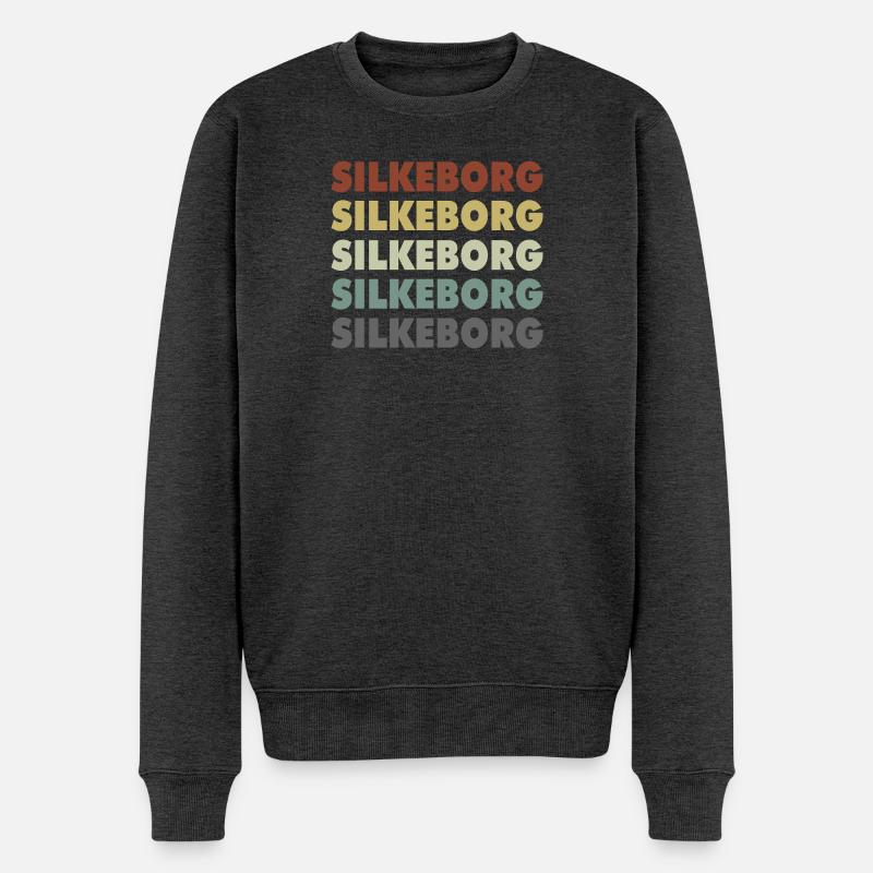 Silkeborg - Danemark - Danemark - Scandinavie - Pull Premium bio Homme - anthracite chiné