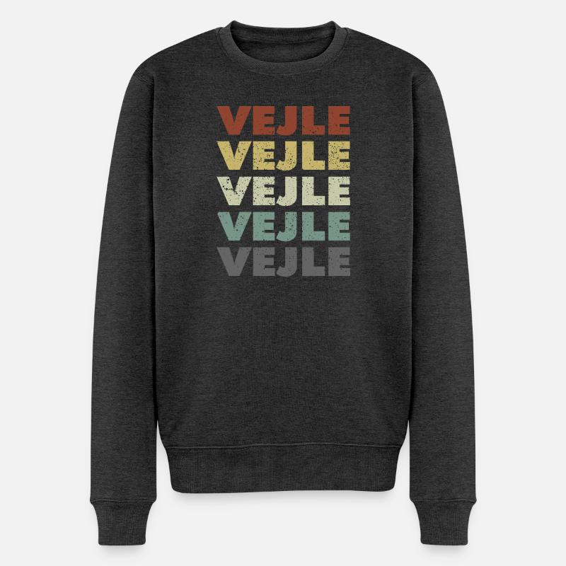 Vejle - Danemark - Danemark - Scandinavie - Pull Premium bio Homme - anthracite chiné