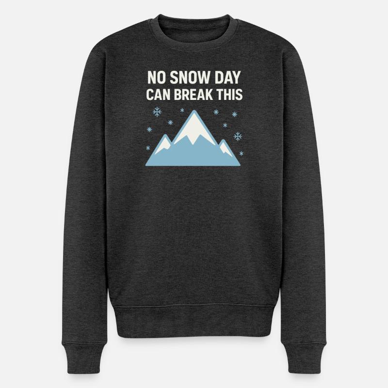 Kaltes Staatsleben Geschenk Eiskalte - Männer Premium Bio Pullover - Anthrazit meliert