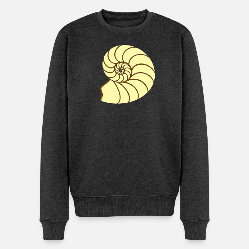 ammunit zeichnung - Männer Premium Bio Pullover - Anthrazit meliert