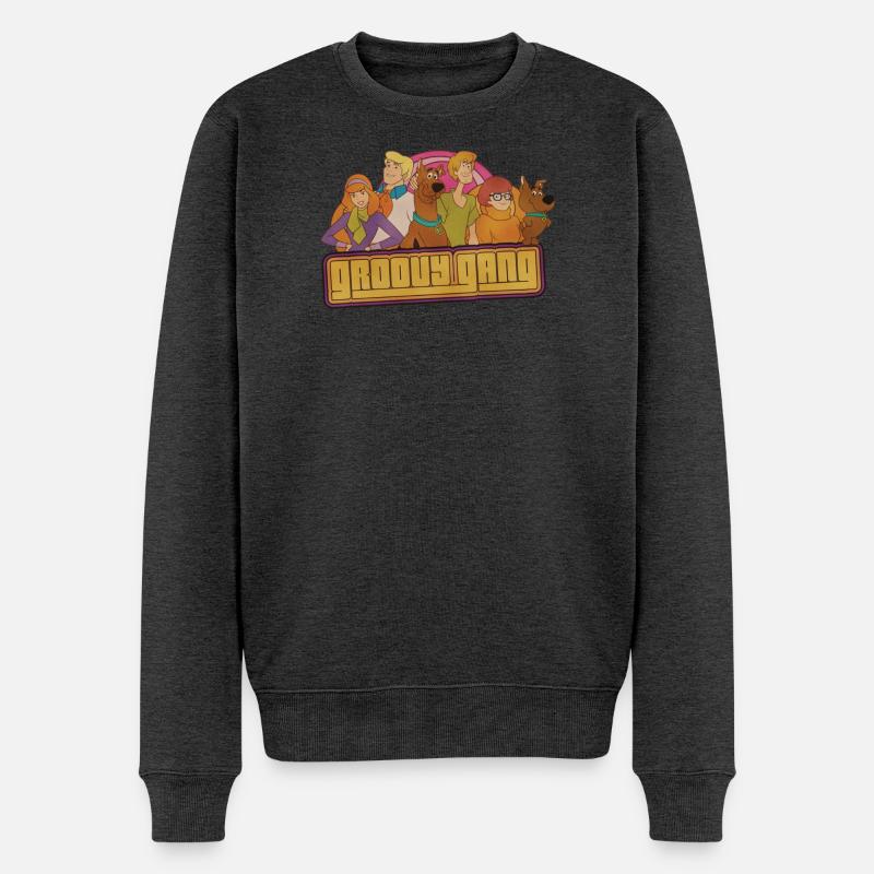 Scooby-Doo Bande Groovy - Pull Premium bio Homme - anthracite chiné