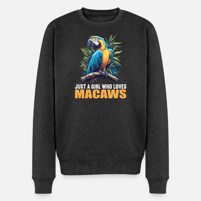 Aras Ara - Männer Premium Bio Pullover - Anthrazit meliert