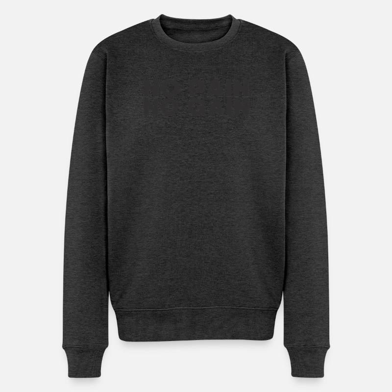 ON N’A RIEN SANS RIEN - Pull Premium bio Homme - anthracite chiné