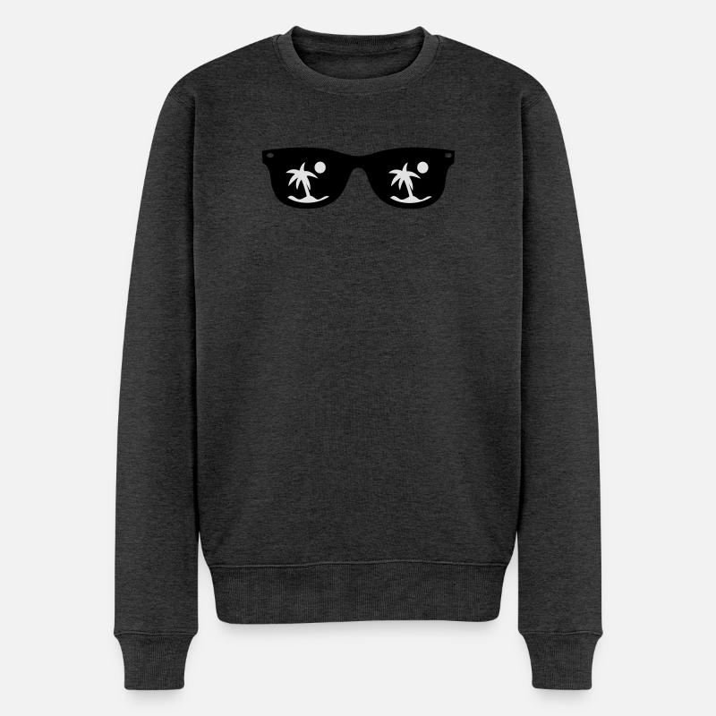 Lunettes de soleil - Pull Premium bio Homme - anthracite chiné