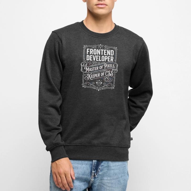 Frontend Developer Pixelmeister CSS Men's Premium Organic Jumper