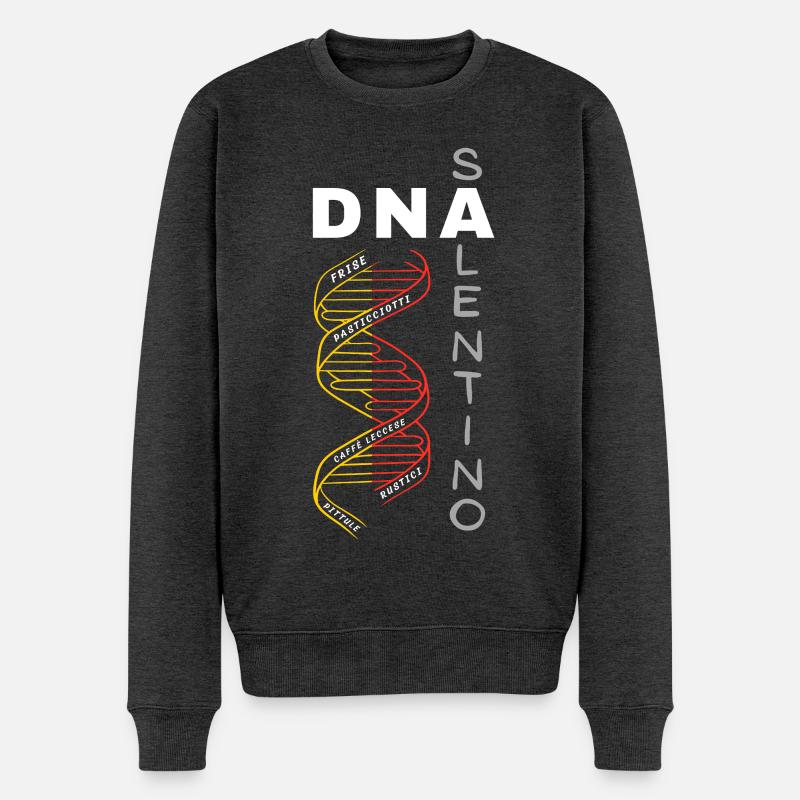 SALENTO (ADN du Salento) - Pull Premium bio Homme - anthracite chiné