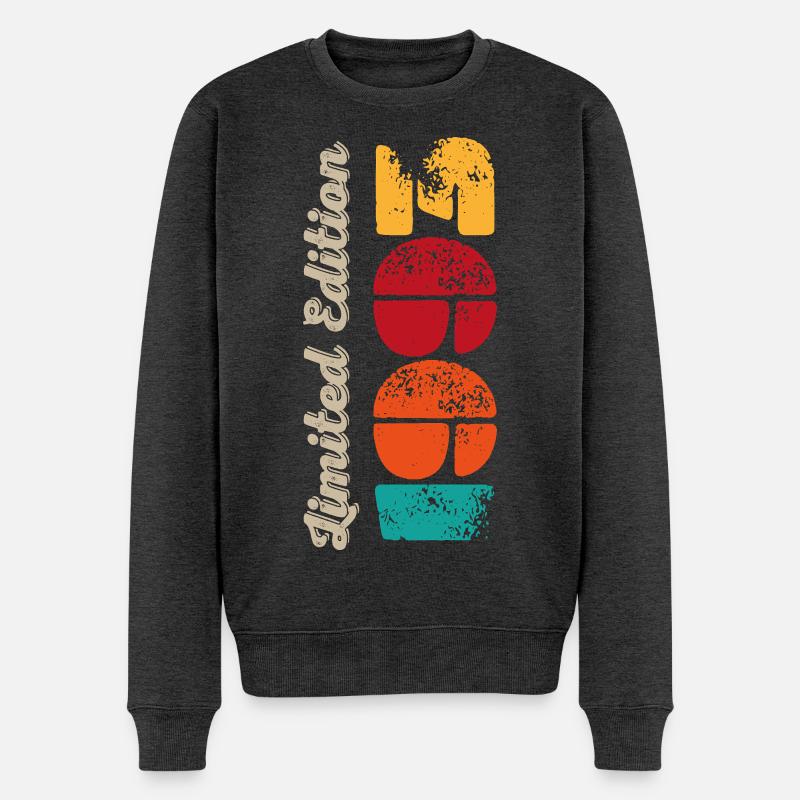Millésime 1993 - Pull Premium bio Homme - anthracite chiné
