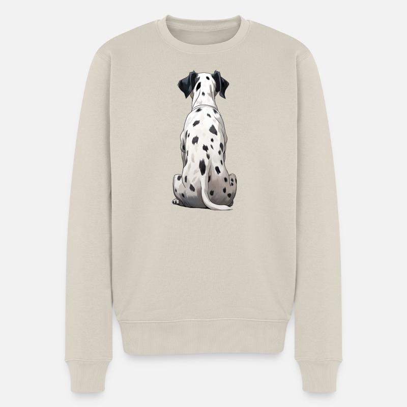Dalmate - Pull Premium bio Homme - beige