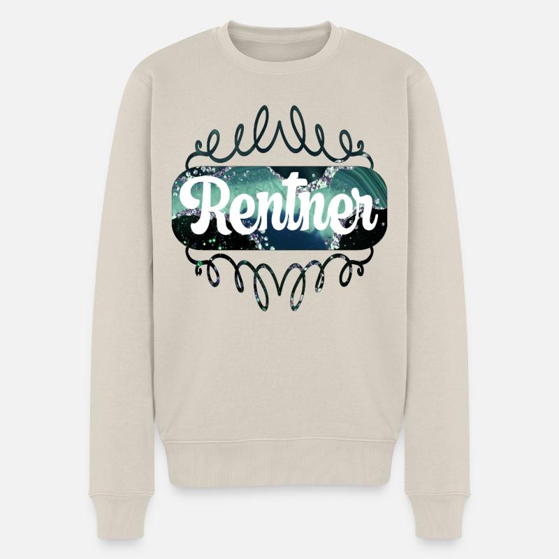 Cadeaux pour les retraités Pension - Pull Premium bio Homme - beige