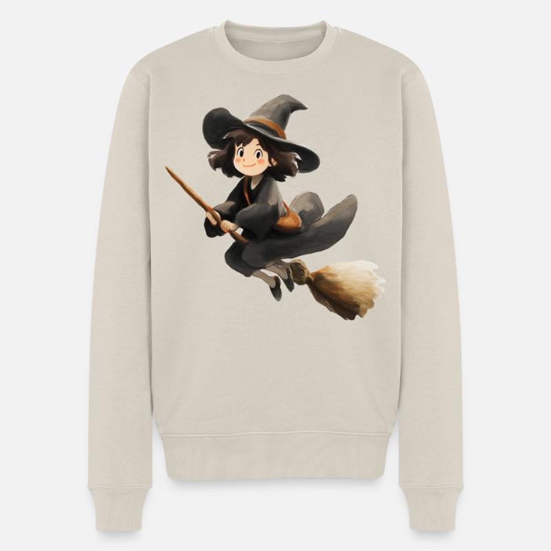 Sorcière - Pull Premium bio Homme - beige