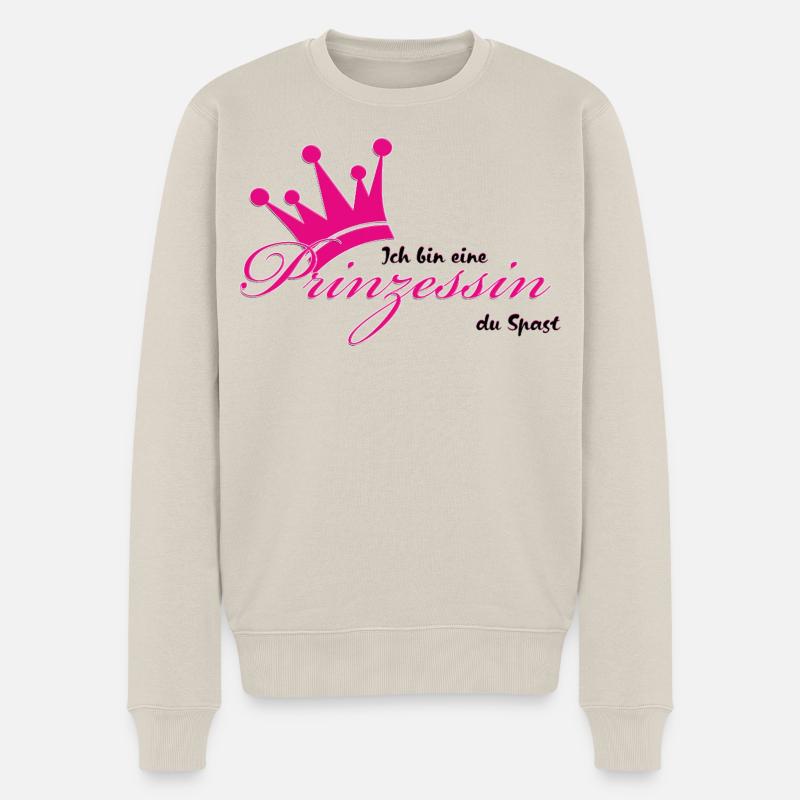 Je suis une princesse - Pull Premium bio Homme - beige