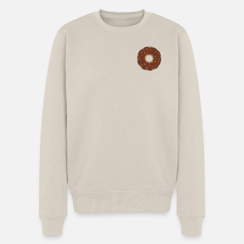 Beignet - Pull Premium bio Homme - beige