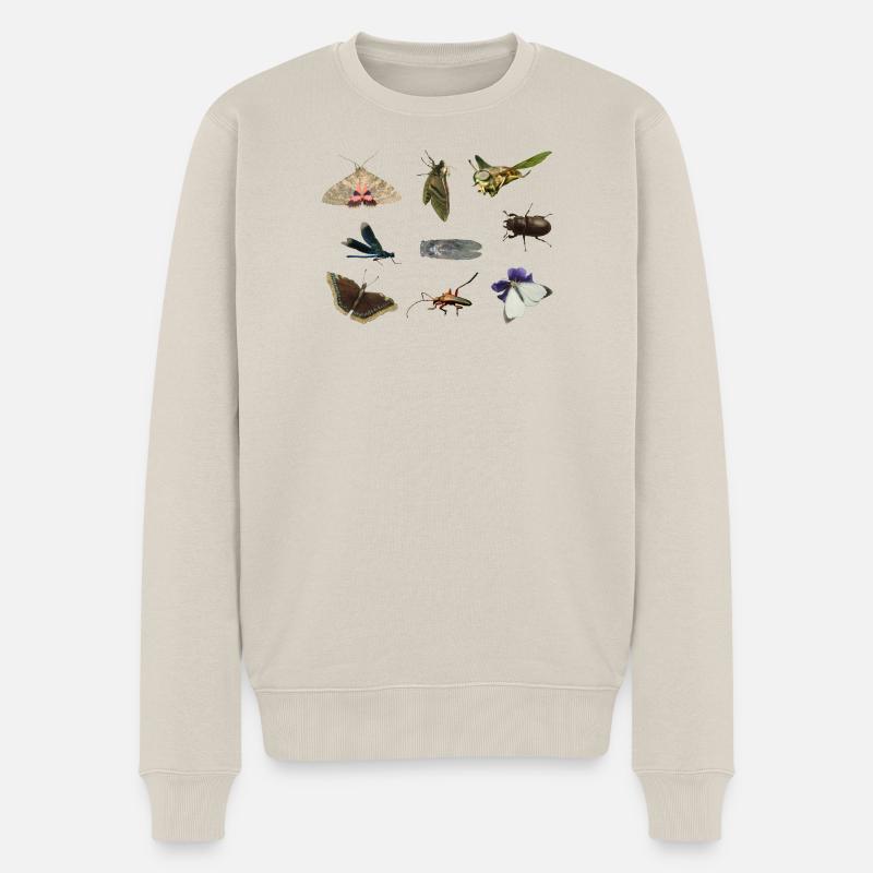 insecte - Pull Premium bio Homme - beige