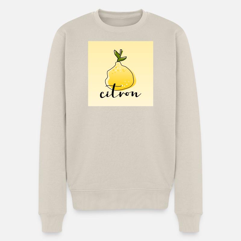 Citron - Pull Premium bio Homme - beige
