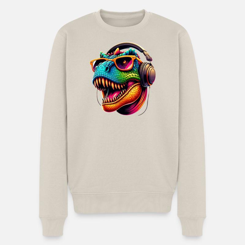 Dino DJ Style - Pull Premium bio Homme - beige