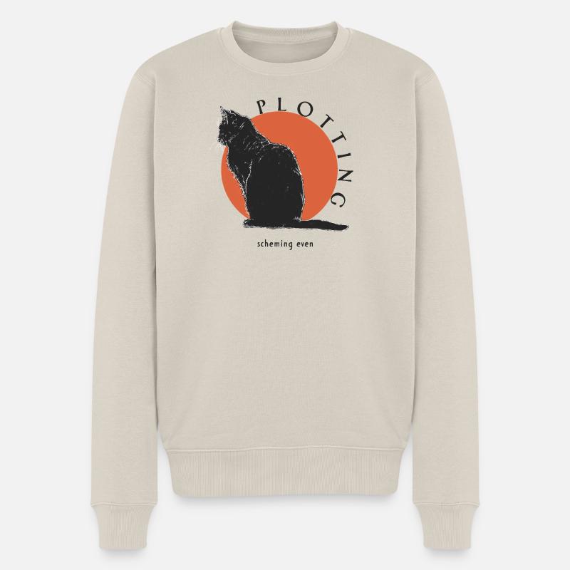HANDLUNG - Männer Premium Bio Pullover - Beige