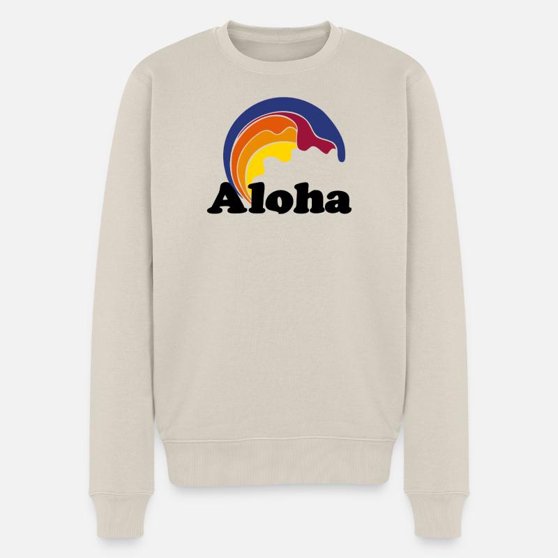 Aloha - Pull Premium bio Homme - beige
