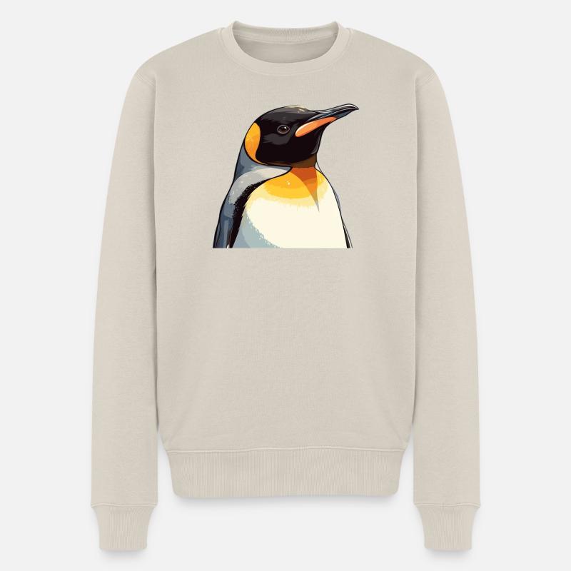 Pingouins Pingouin - Pull Premium bio Homme - beige