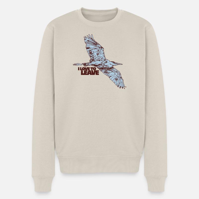 J’ADORE PARTIR - Pull Premium bio Homme - beige