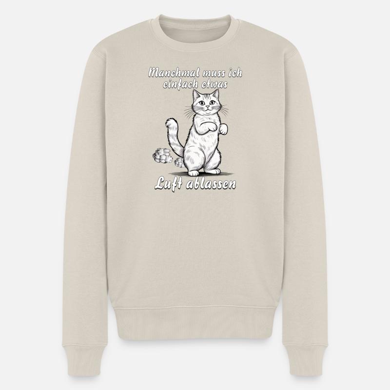 CAT Deflate - Pull Premium bio Homme - beige