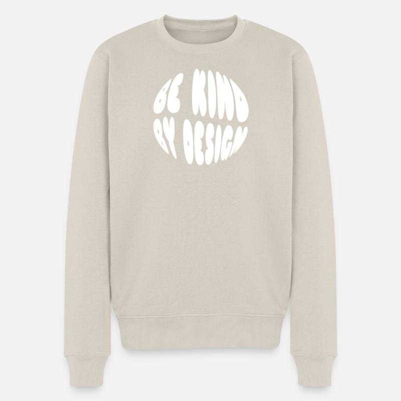 Be kind by design - Pull Premium bio Homme - beige
