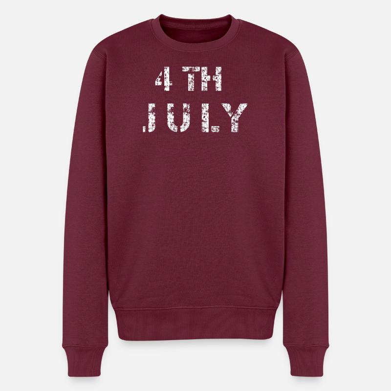 Graffiti urbain Design abstrait - Pull Premium bio Homme - bourgogne