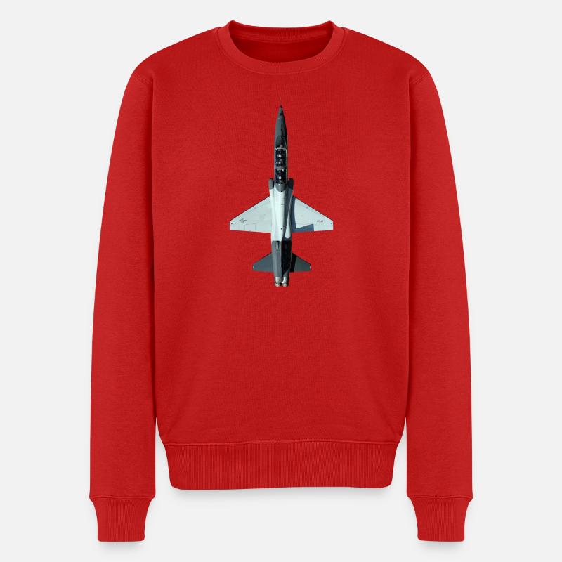 T-38C Talon - Männer Premium Bio Pullover - Rot