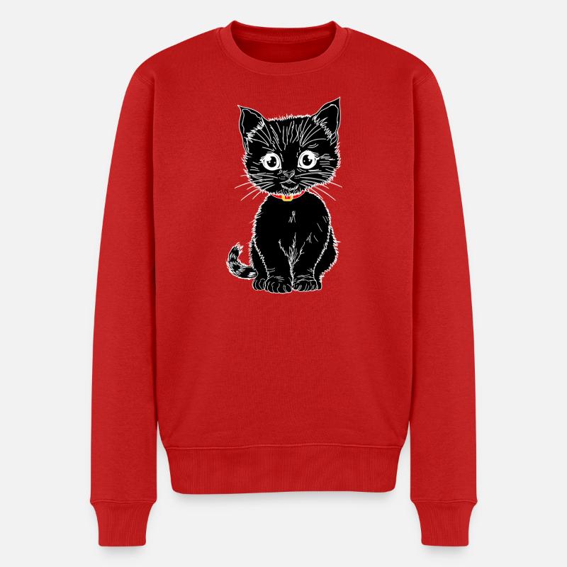 noir - Pull Premium bio Homme - rouge