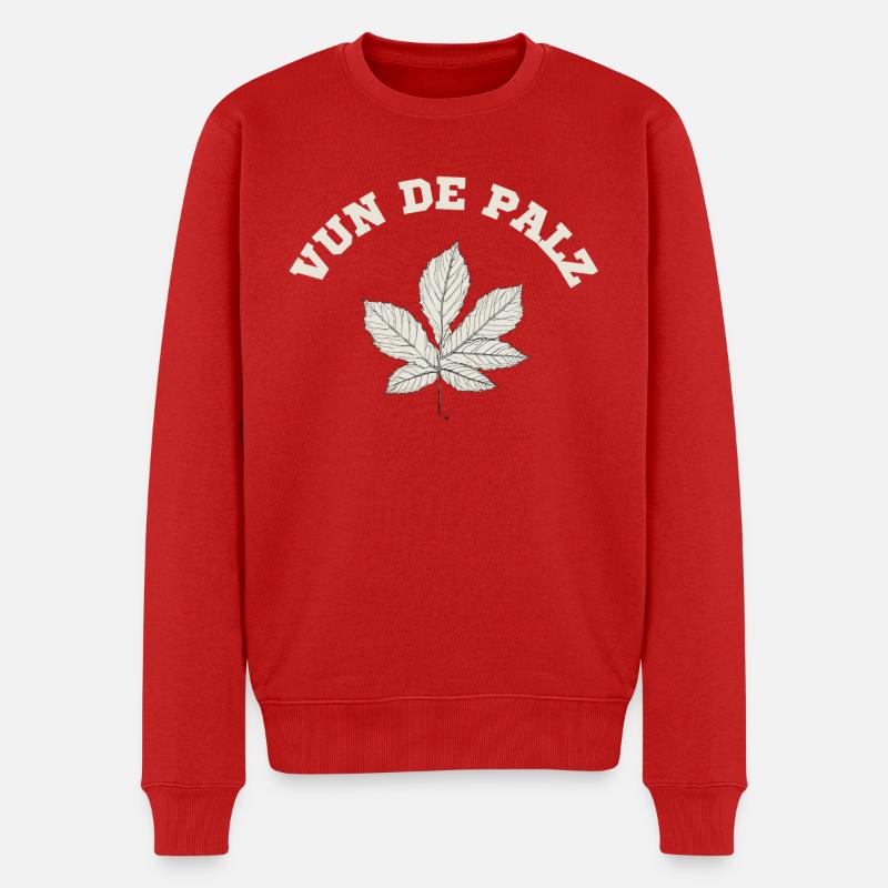 Keschde - Männer Premium Bio Pullover - Rot
