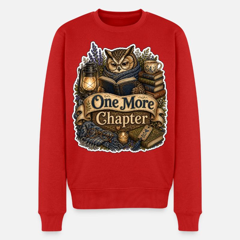 Un chapitre de plus - Pull Premium bio Homme - rouge