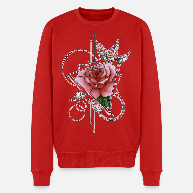tattoo - Männer Premium Bio Pullover - Rot