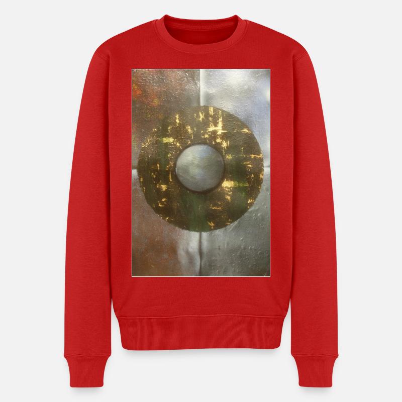 4Elemente - Pull Premium bio Homme - rouge