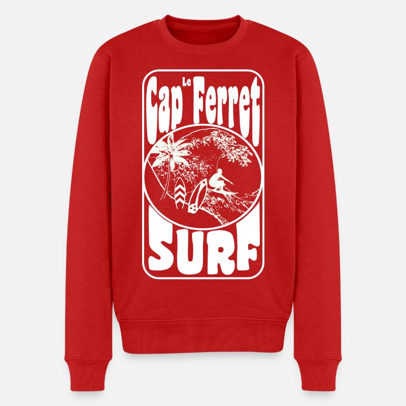 KAPPENFRETTCHEN - Männer Premium Bio Pullover - Rot
