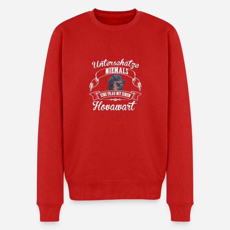 Hovawart - Männer Premium Bio Pullover - Rot