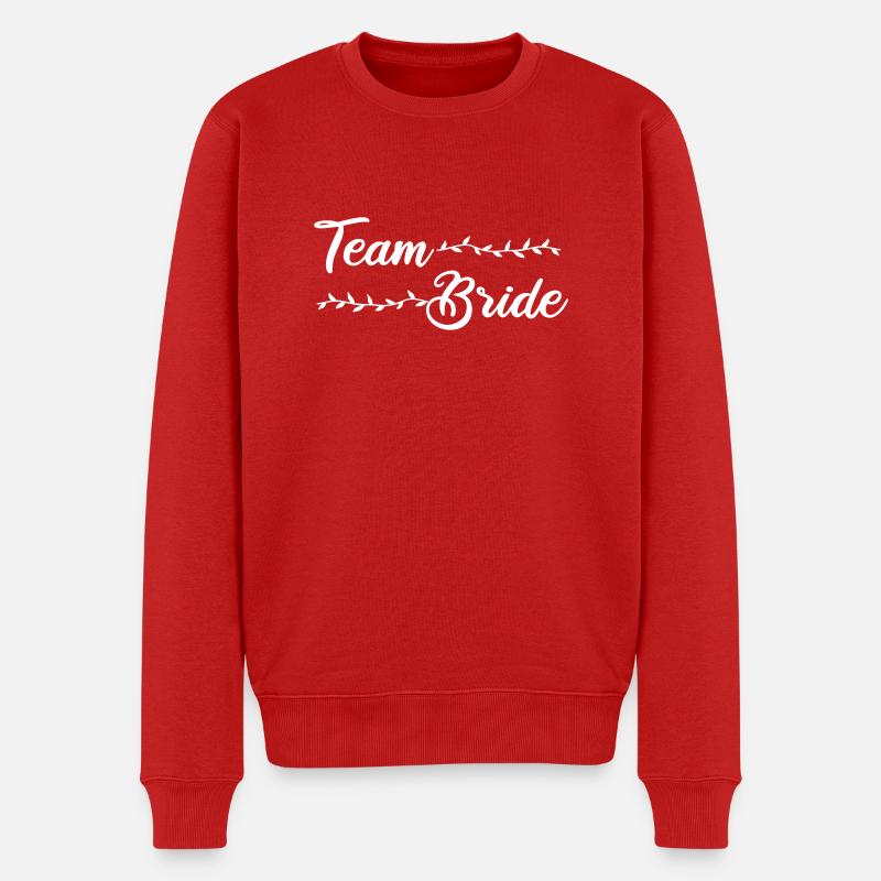 Équipe Bride - Pull Premium bio Homme - rouge