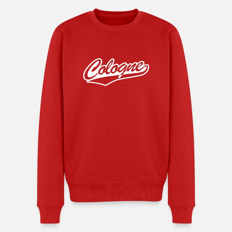 Chemise classique Cologne, Look rétro Cologne, Cologne - Pull Premium bio Homme - rouge