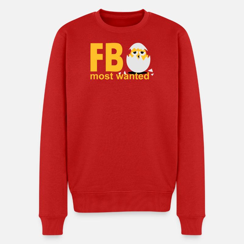 oeufs les plus recherchés chiches - Pull Premium bio Homme - rouge