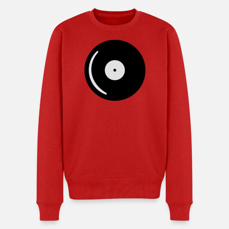 LP - Pull Premium bio Homme - rouge