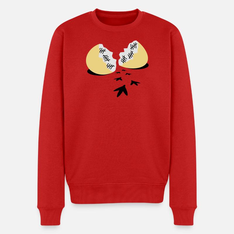 Prison Break - Männer Premium Bio Pullover - Rot