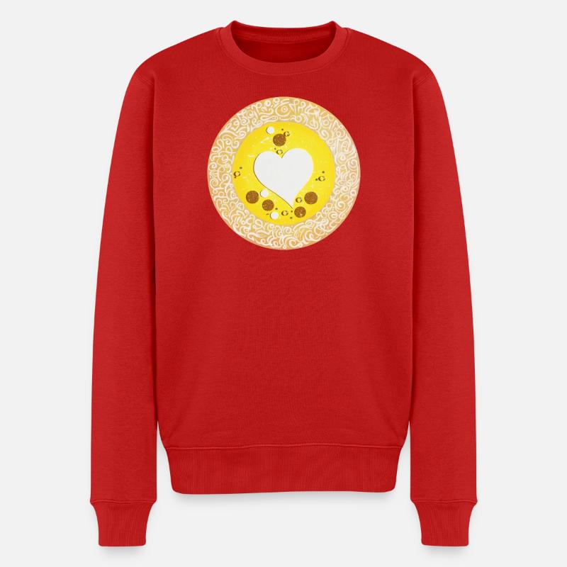 Sternentor der Wertschätzung - Sonja Ariel - Männer Premium Bio Pullover - Rot