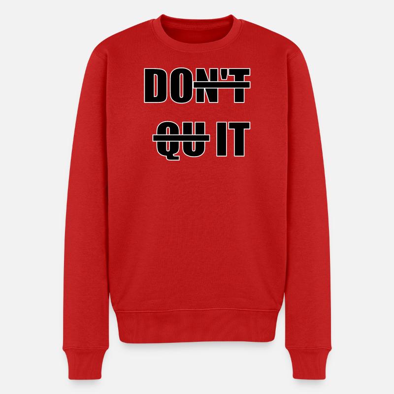 DO IT - Pull Premium bio Homme - rouge