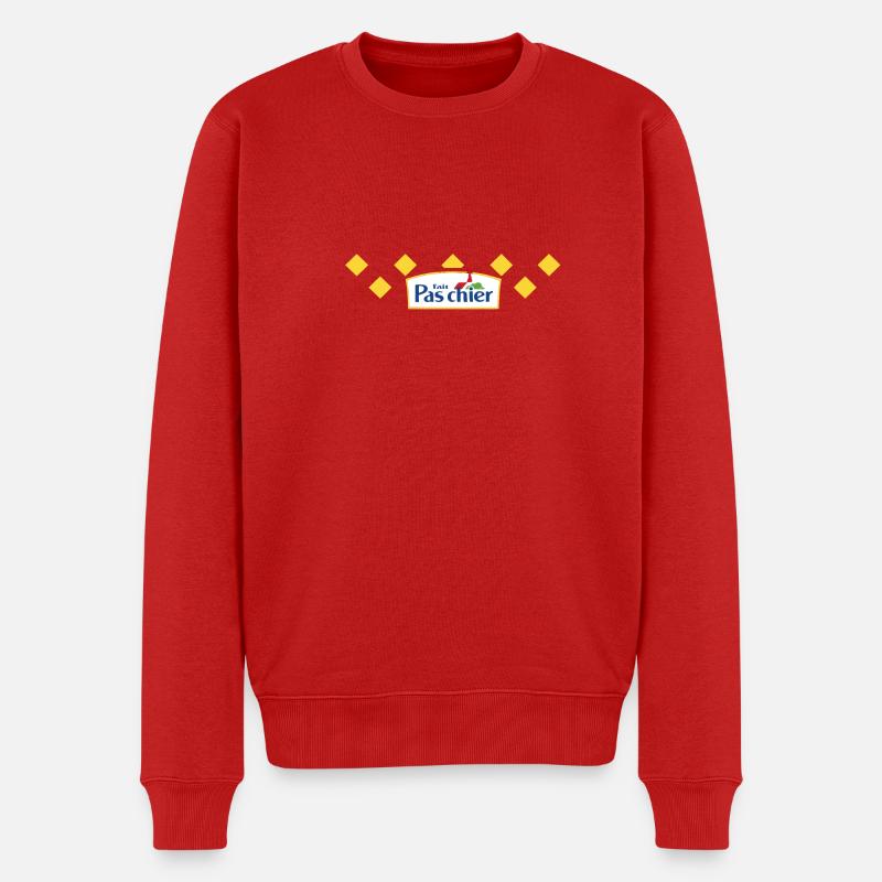 Fais pas chier - Pull Premium bio Homme - rouge