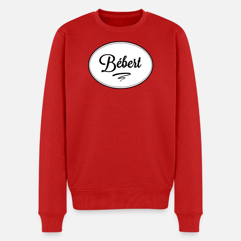 Bébert - Männer Premium Bio Pullover - Rot