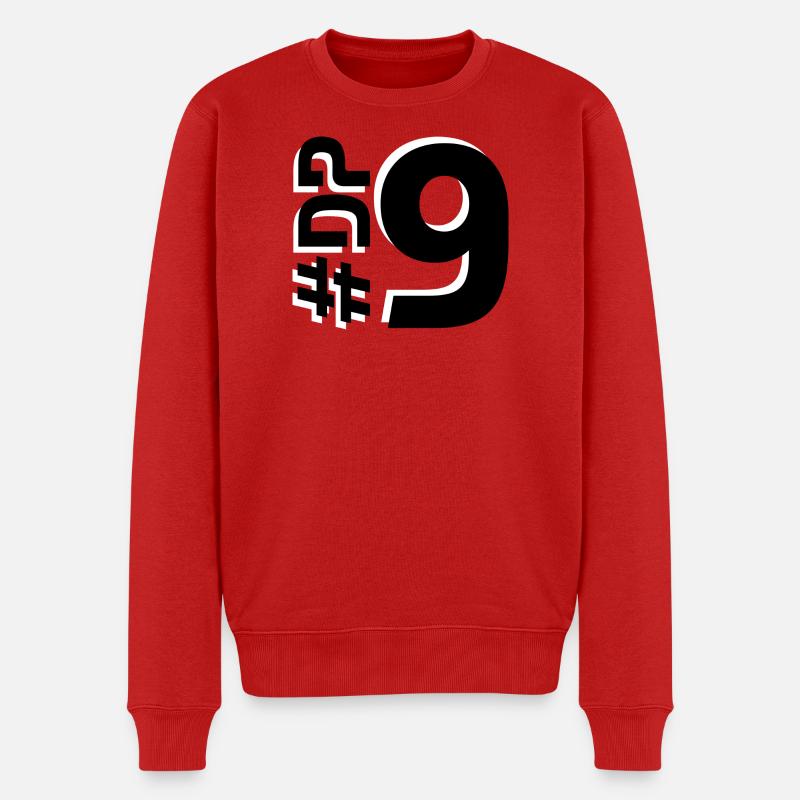 DP9 - Pull Premium bio Homme - rouge