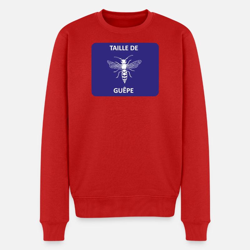 Taille de guêpe - Pull Premium bio Homme - rouge